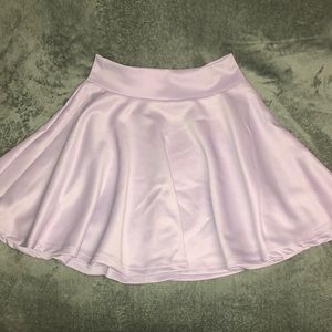 Lavender high waist skater skirt